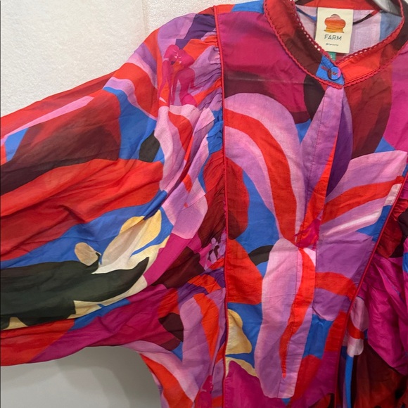 FARM Rio Multicolor Floral Blouse - Picture 3 of 4